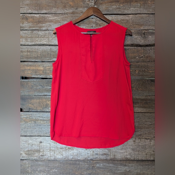 J. Crew Drapey Keyhole Blouse - Picture 1 of 7